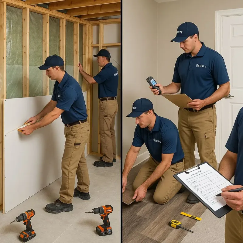 Repairs and Reconstruction process in Kingsville, MD